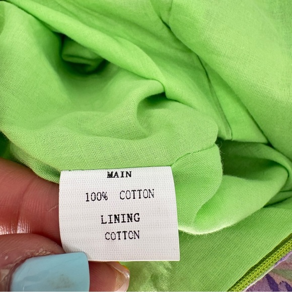 Sundae Muse Romper Dress Size 10 Floral Print Puff Sleeve Cottage Core - Picture 14 of 14